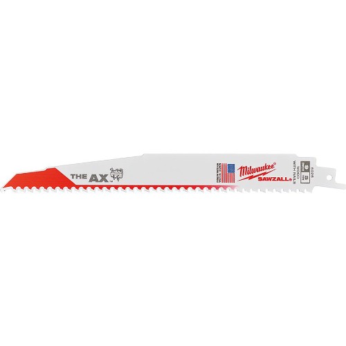 Bajonettsagblad MILWAUKEE The Ax Tre med spiker
